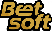 Betsoft Spieleanbieter-Logo für 3D-Slots im WildRobin Casino