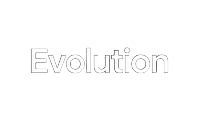 Evolution Gaming Provider Logo f&uuml;r Live Casino Spiele bei WildRobin